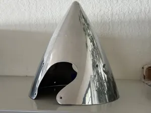 POLISHED  PROPELLER SPINNER FOR ALON AIRCOUPE, ERCOUPE, MOONEY, FORNEY- SEE DESC